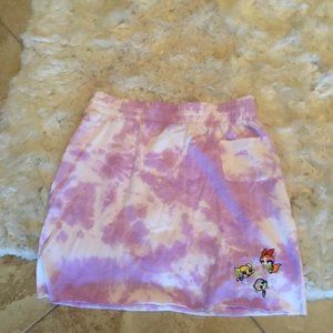 POWERPUFF GIRLS Dumbgood for DollsKill mini skirt 3XL—never worn!